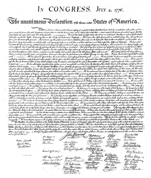 Declaration of Independence 1776 T-Shirt β American Patriot Tee | USA History Shirt | Founding Fathers Independence Day Shirt - Two Sides