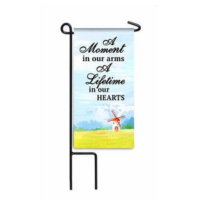 A Moment In Our Arms Cemetery or Memorial Garden Flag