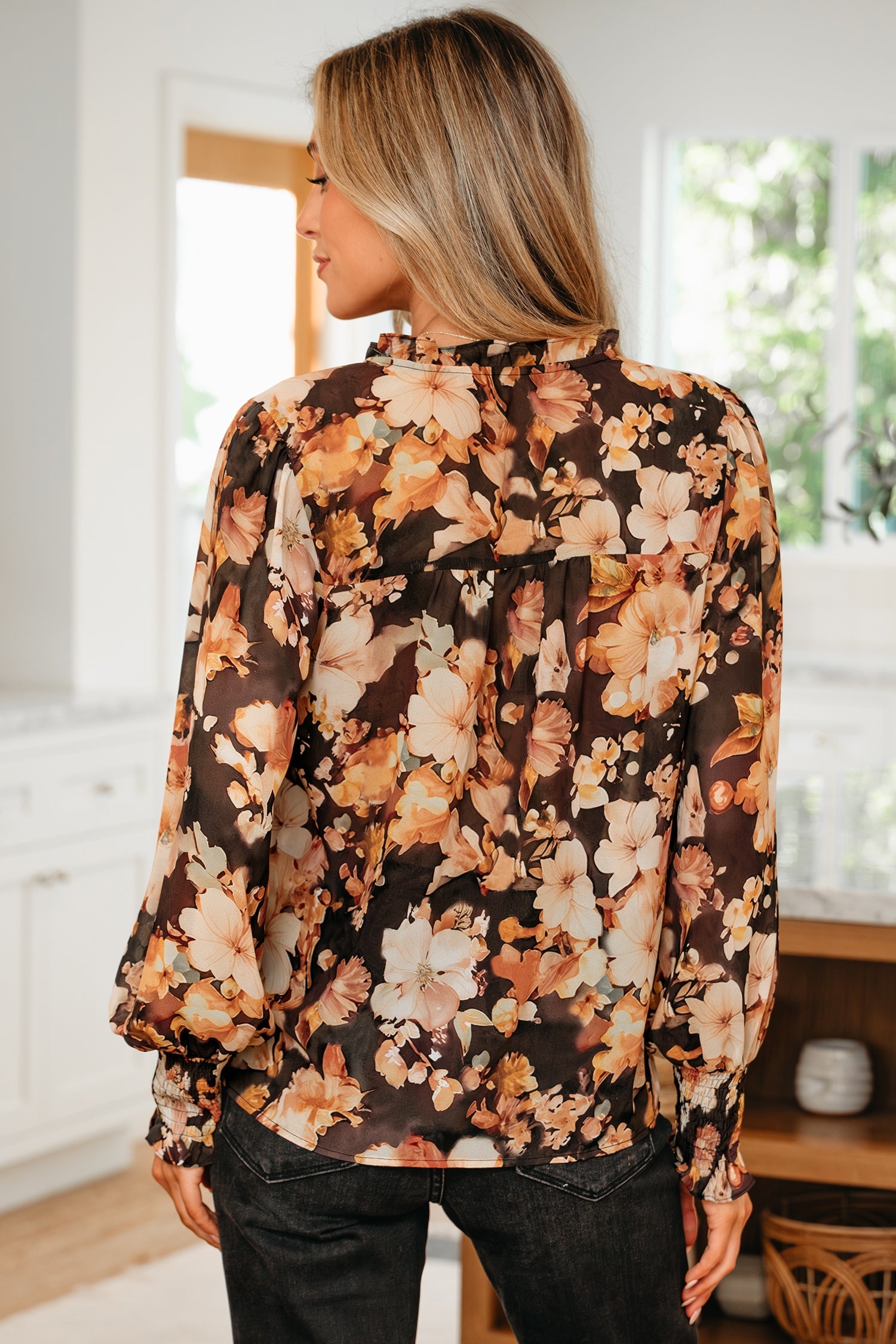 Cali Puff Sleeve Breezy Blouse