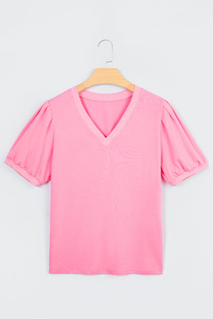 Lilah Short Puff Sleeve Blouse