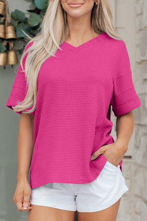 Alexia Short Sleeve Knit Top