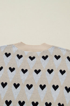 Aspyn Ribbed Trim Loose Sweater