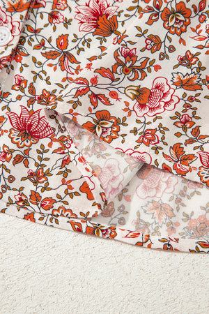 Carter Notched Puff Sleeve Blouse
