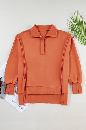 Luminy Baggy Sweatshirt with Slits