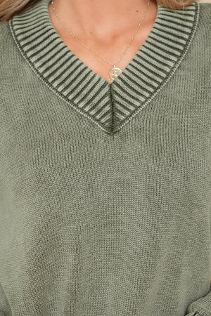 Alma Drop Shoulder Loose Sweater
