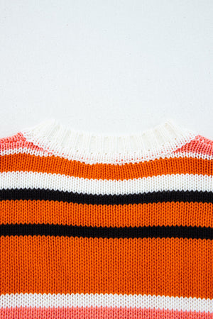 Mirissa Shoulder Cropped Pullover Sweater
