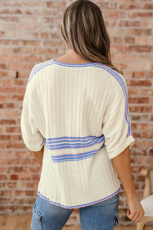 Haven Rib Knit Oversized Sweater