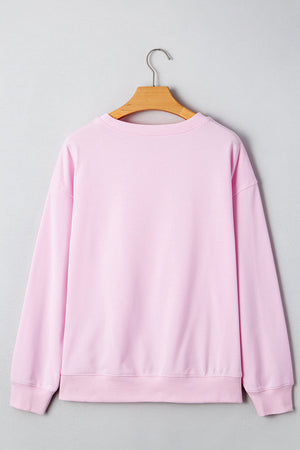 Andi Rugby Print Casual Sweatshirt