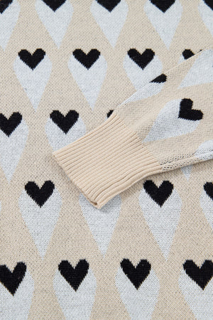 Aspyn Ribbed Trim Loose Sweater