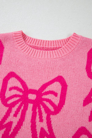 Jaderae Drop Shoulder Loose Sweater