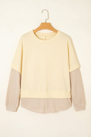 Evajira Two Piece Patchwork Sweatshirt