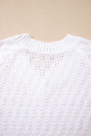 Emma Ribbed Edge Loose Sweater