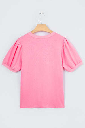 Lilah Short Puff Sleeve Blouse