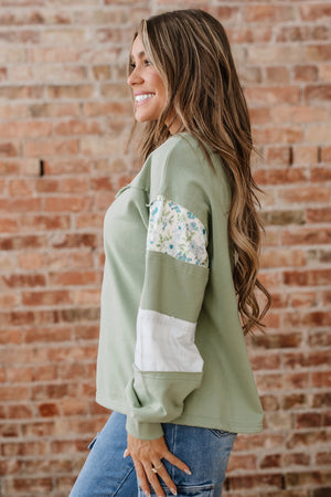 Oaklee Relaxed French Terry Top