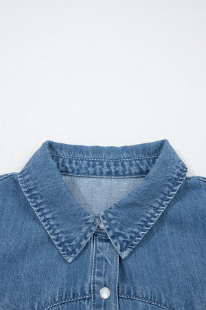 Keyla Ruffled Short Sleeve Shirt