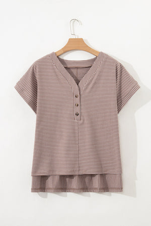 Giuliana Side Slit T Shirt