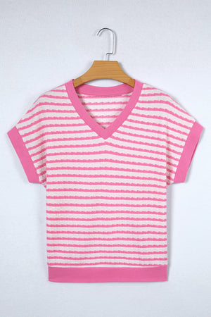 Georgia Trim Short Sleeve Top