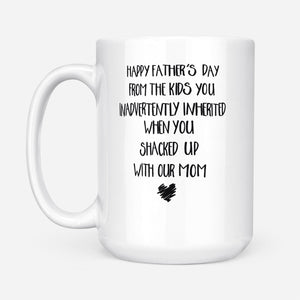 Stepdad Father's Day From The Kids You Inadvertently Inherited Mug
