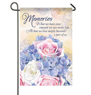 Our Memories Garden or Cemetery Flag