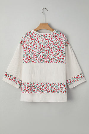 Penny 3 4 Sleeve Blouse