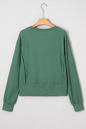 Noah Ribbed Drop Shoulder Sweatshirt