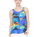 Women's Tank Top in Sunset Blue