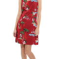 Women's Tank Fit Dress in Christmas Santa Red