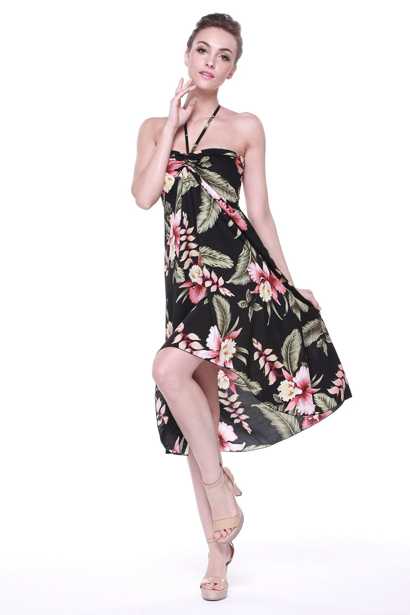 Women's Butterfly Dress in Rafelsia Black
