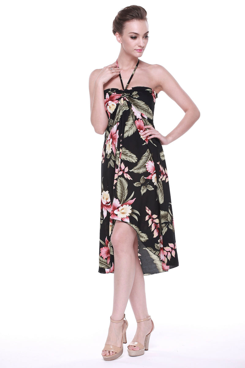 Women's Butterfly Dress in Rafelsia Black