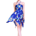 Women's Fairy Dress in Hibiscus Blue