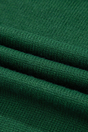 Eleanor Evergreen Raglan Sleeve Sweater