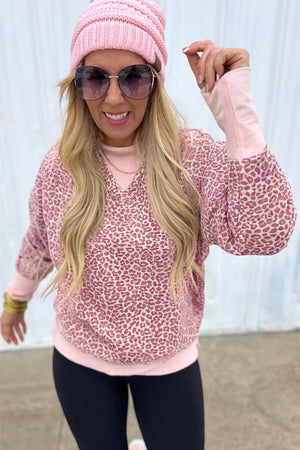Briar Print Patchwork Sweatshirt