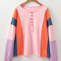 Parker Sleeve Henley top Long Sleeve Top