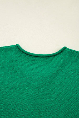 Evatyn Knit Drop Shoulder Sweater