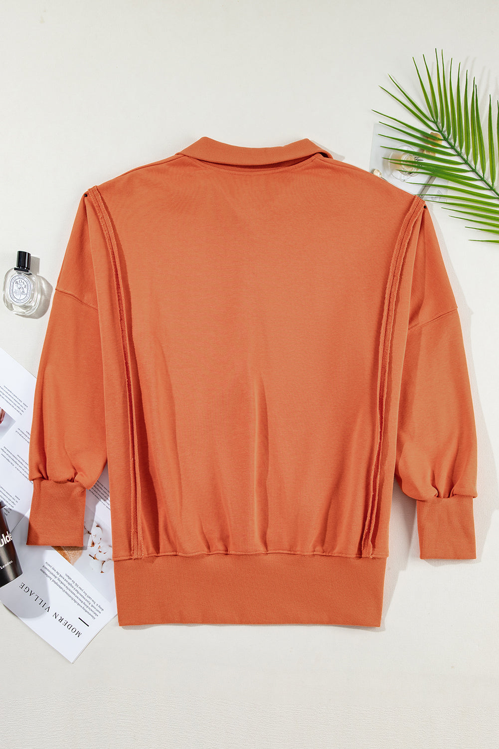 Luminy Baggy Sweatshirt with Slits