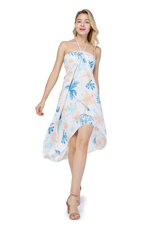 Women's Butterfly Dress in Sandy Beach White