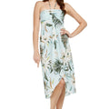 Women's Butterfly Dress in Wispy Cereus Light Blue