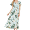 Women's Maxi Rahee Dress Wispy Cereus Light Blue