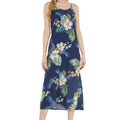 Women's Sweetheart Dress in Pineapple Garden Navy