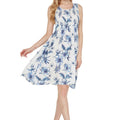 Women's Elastic Tank Dress Day Dream Bloom
