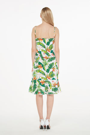 Women's Mermaid Ruffle Dress  Bird of Paradise