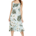 Women's Mermaid Ruffle Dress  Wispy Cereus Light Blue