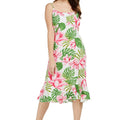 Women's Mermaid Ruffle Dress  Lotus Orchid