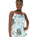 Women's Spaghetti Strap Top in Wispy Cereus Light Blue
