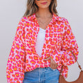 Harmoni Printed Up Loose Shirt