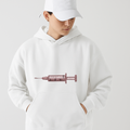 Nurse Doctor Medical Healthcare Machine Stitch Design Hoodie