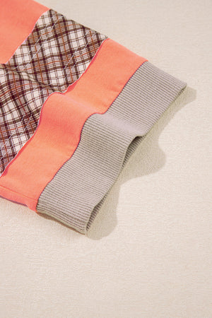 Adele Patchwork Bracelet Sleeve Top