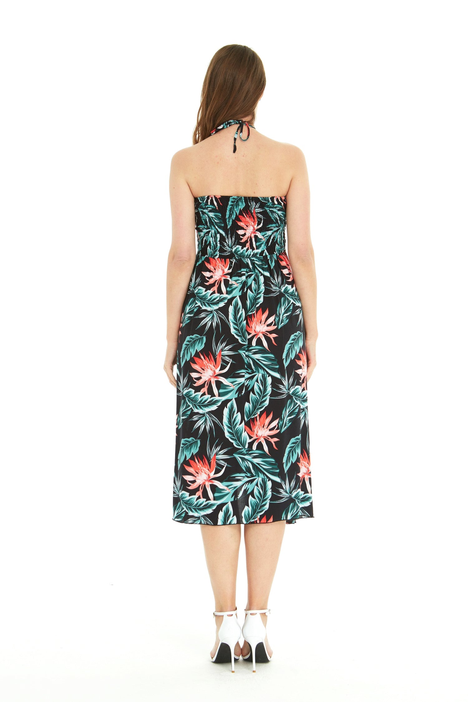 Women's Butterfly Dress in Blooming Lily