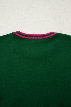 Amari Cuff Puff Sleeve Sweater