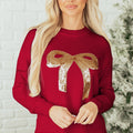 Melanie Graphic Christmas Holiday Sweater